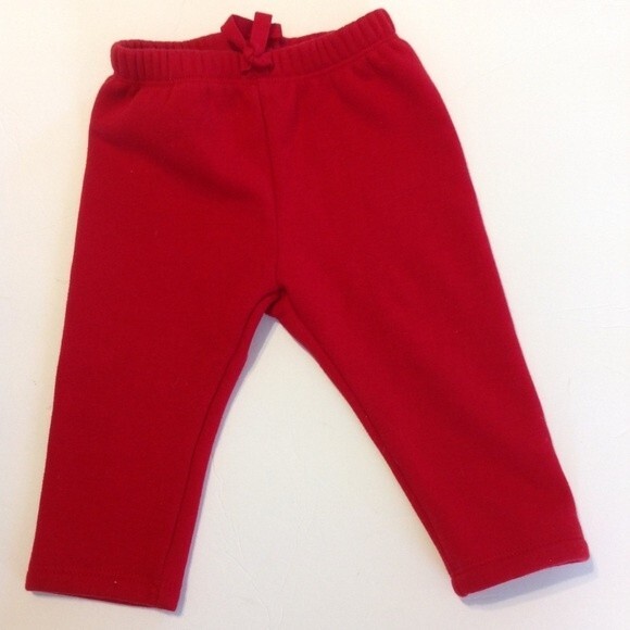CARTER'S BABY GAP 3 Month Sweatpants Onesie One Piece Bundle Basics Red Blue - Picture 7 of 9